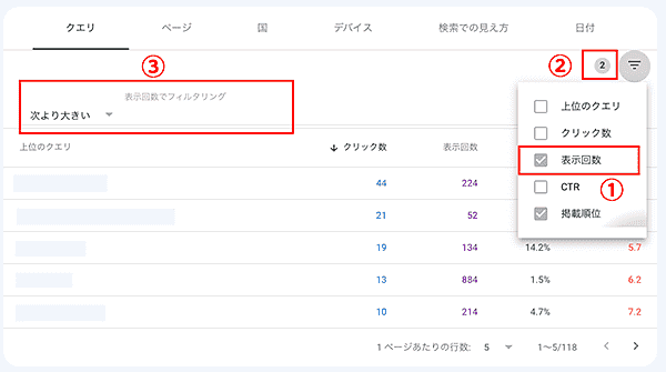 Google Search Console検索パフォーマンスの使い方応用編謎の三角！行のフィルタリング設定