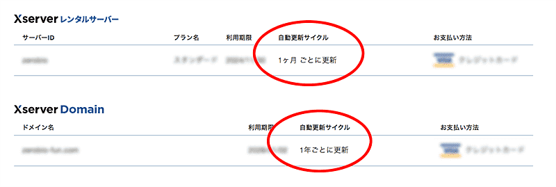 簡単3分!エックスサーバー&2つ目ドメイン自動更新の設定・変更・解除方法-8