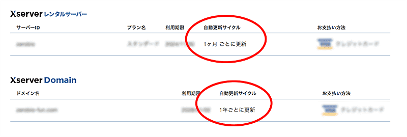 簡単3分！エックスサーバー＆2つ目ドメイン自動更新の設定・変更・解除方法-8